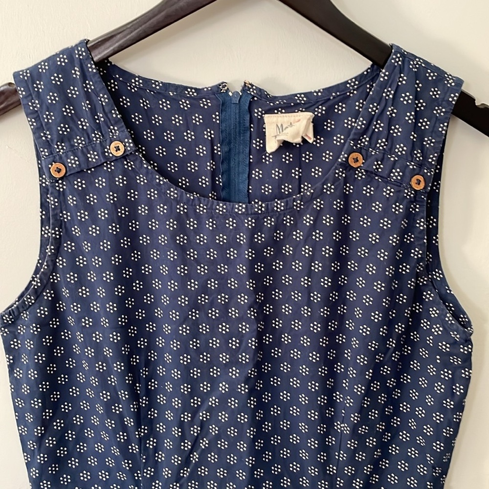 Mata Traders Blue Sleeveless Dress - Picture 6 of 8